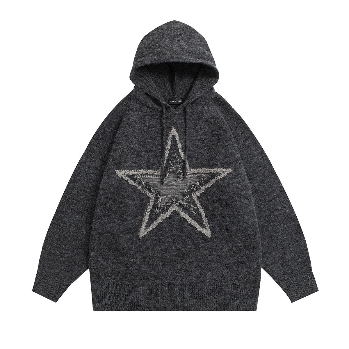 Pull over à capuche