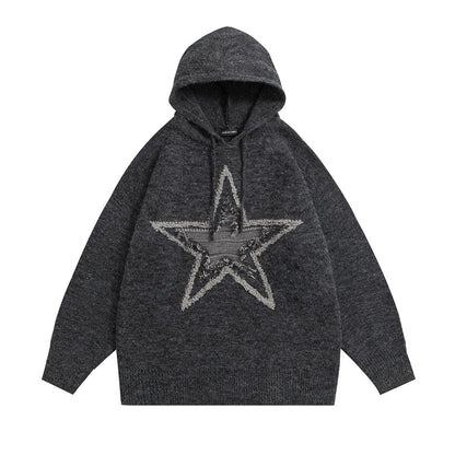 Pull over à capuche