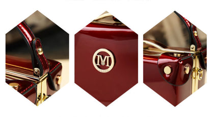 Sac à main élégant en vernis