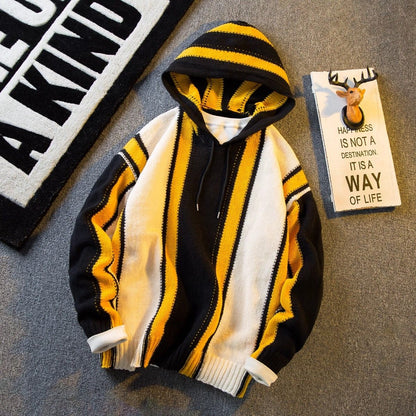 Pull over avec capuche