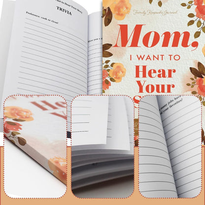 A MOTHER'S GUIDED JOURNAL
TO SHARE HER LIFE & -HER LOVE
